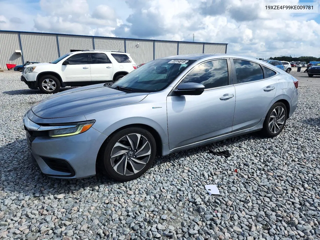 HONDA INSIGHT 2019, VIN 19XZE4F99KE009781