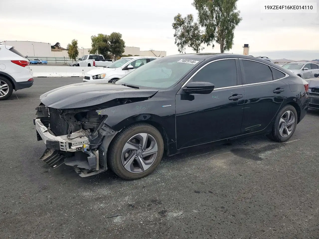 HONDA INSIGHT 2019, VIN 19XZE4F16KE014110