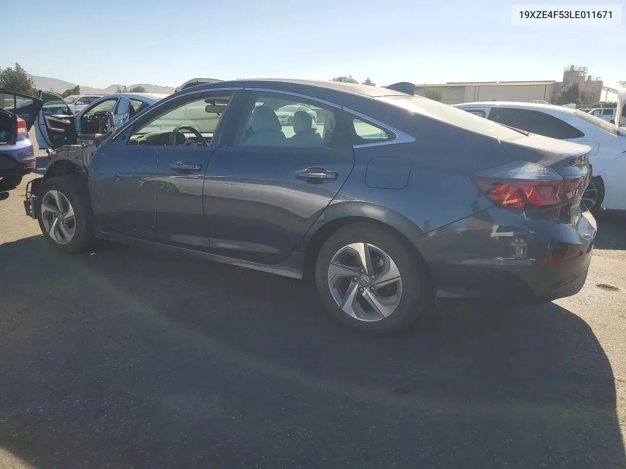 2020 HONDA INSIGHT VIN 19XZE4F53LE011671 — фото 2