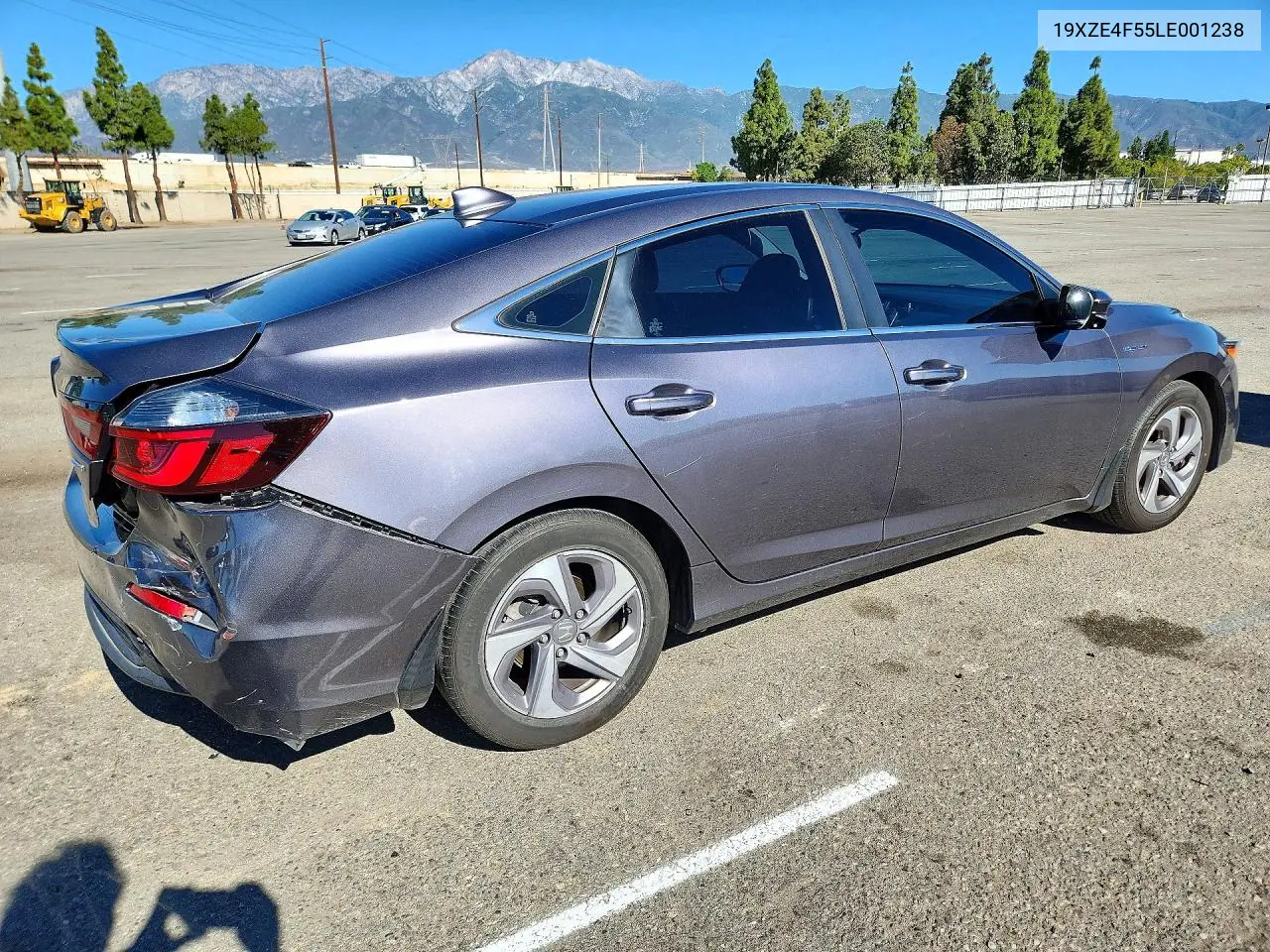 2020 HONDA INSIGHT VIN 19XZE4F55LE001238 — фото 3