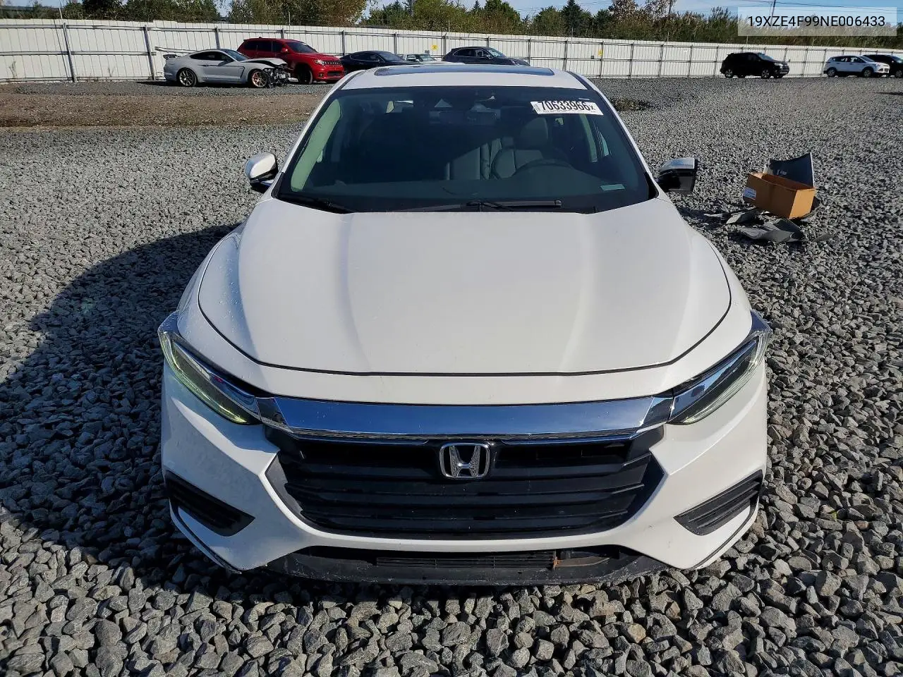 2022 HONDA INSIGHT VIN 19XZE4F99NE006433 — фото 5