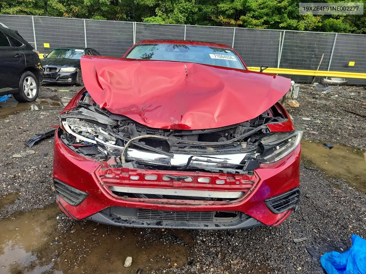 2022 HONDA INSIGHT VIN 19XZE4F91NE002277 — фото 5