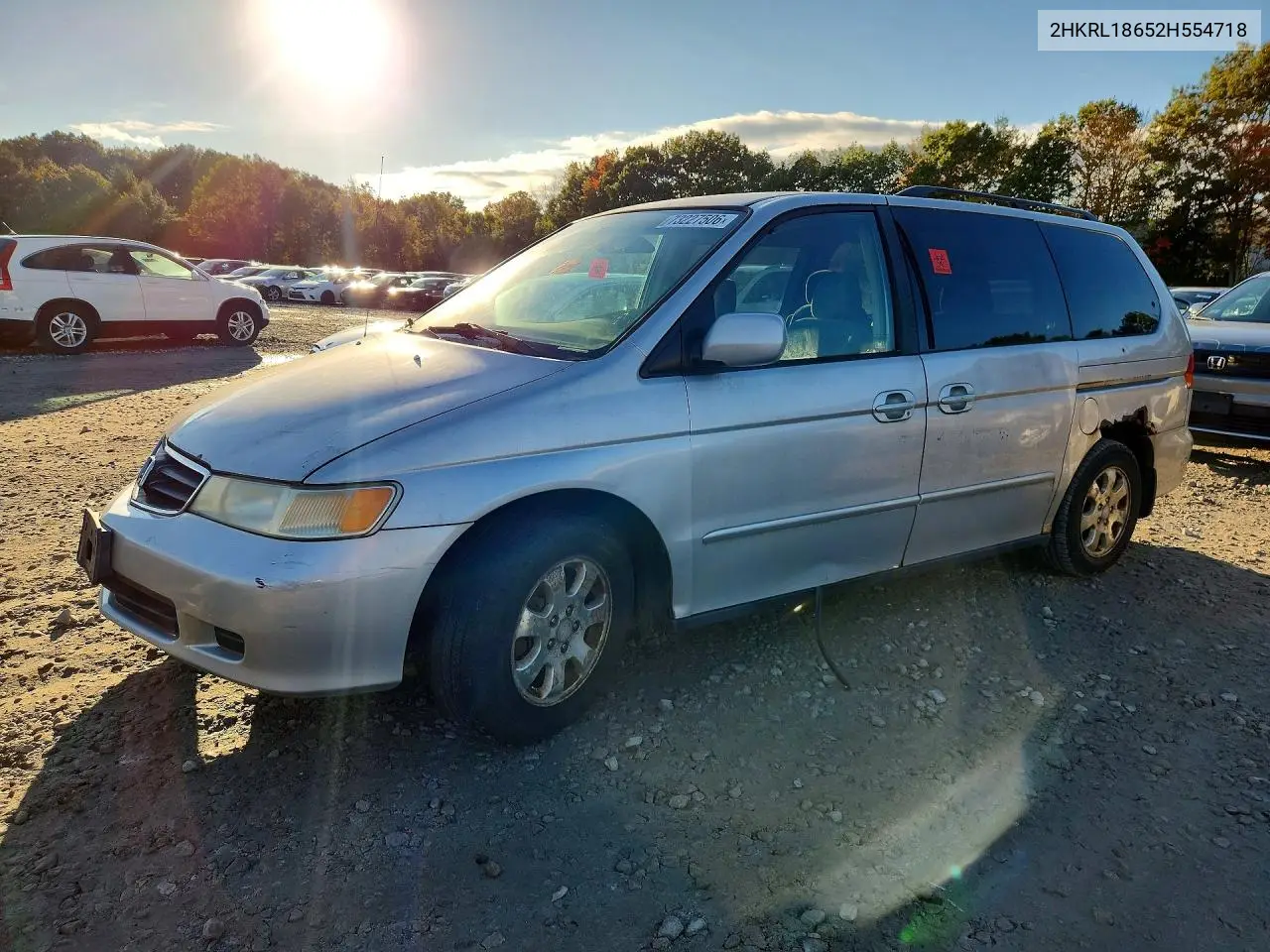 HONDA ODYSSEY 2002, VIN 2HKRL18652H554718
