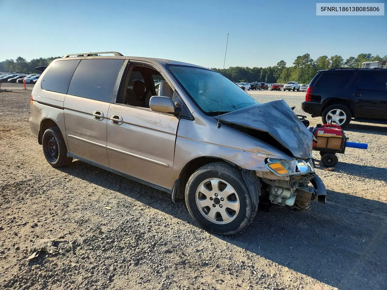 2003 HONDA ODYSSEY VIN 5FNRL18613B085806 — фото 4