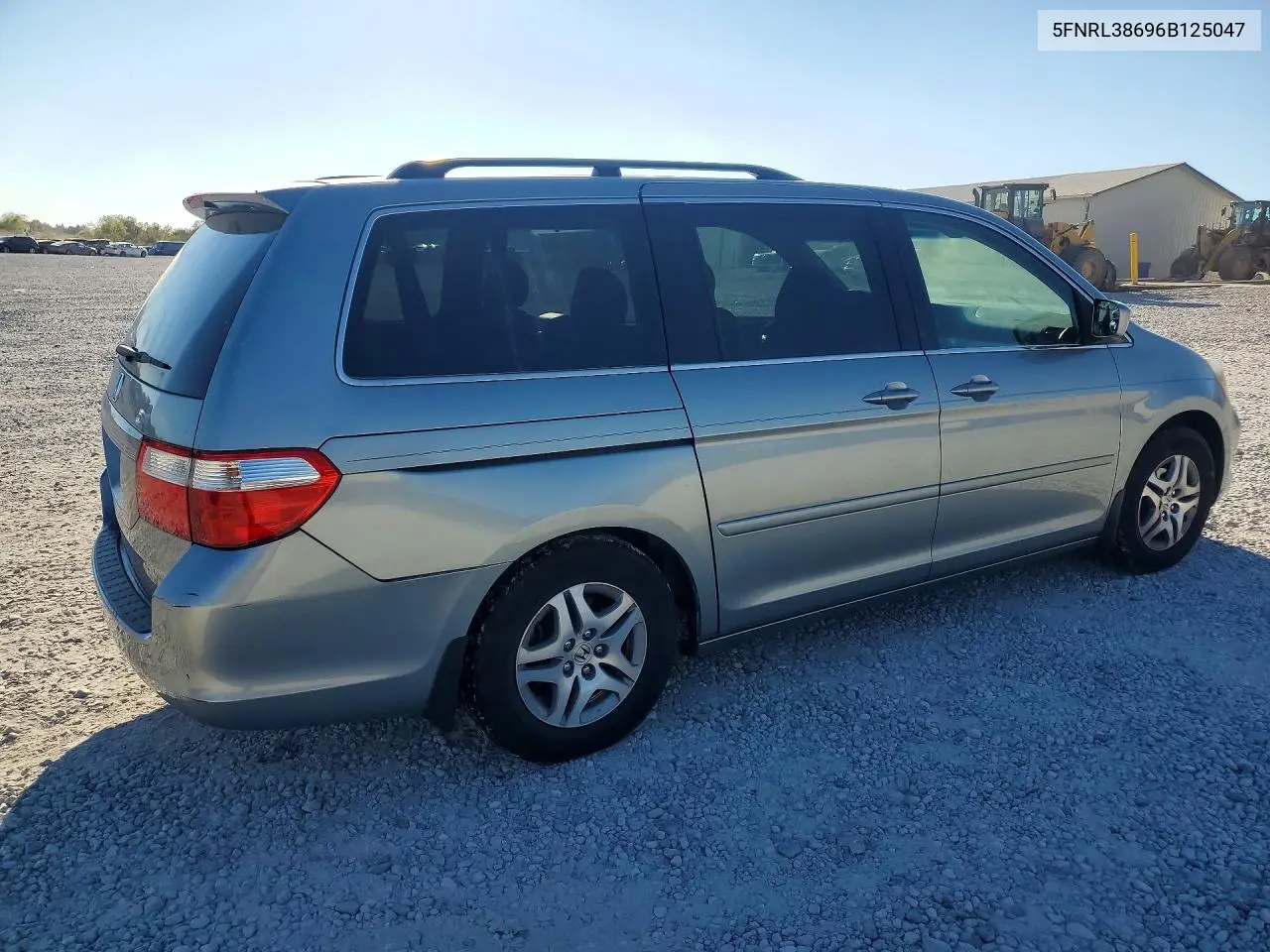2006 HONDA ODYSSEY VIN 5FNRL38696B125047 — фото 3