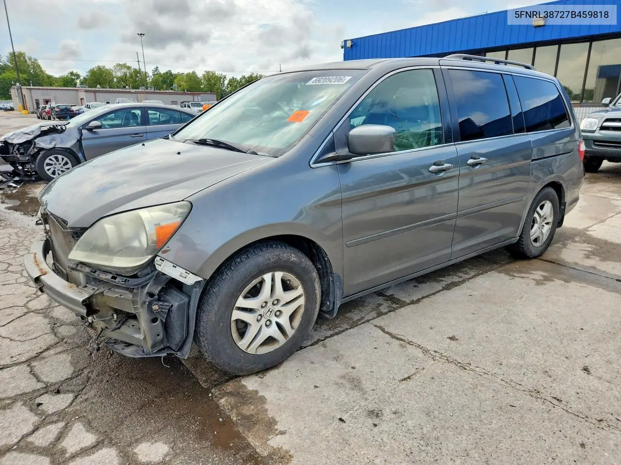HONDA ODYSSEY 2007, VIN 5FNRL38727B459818