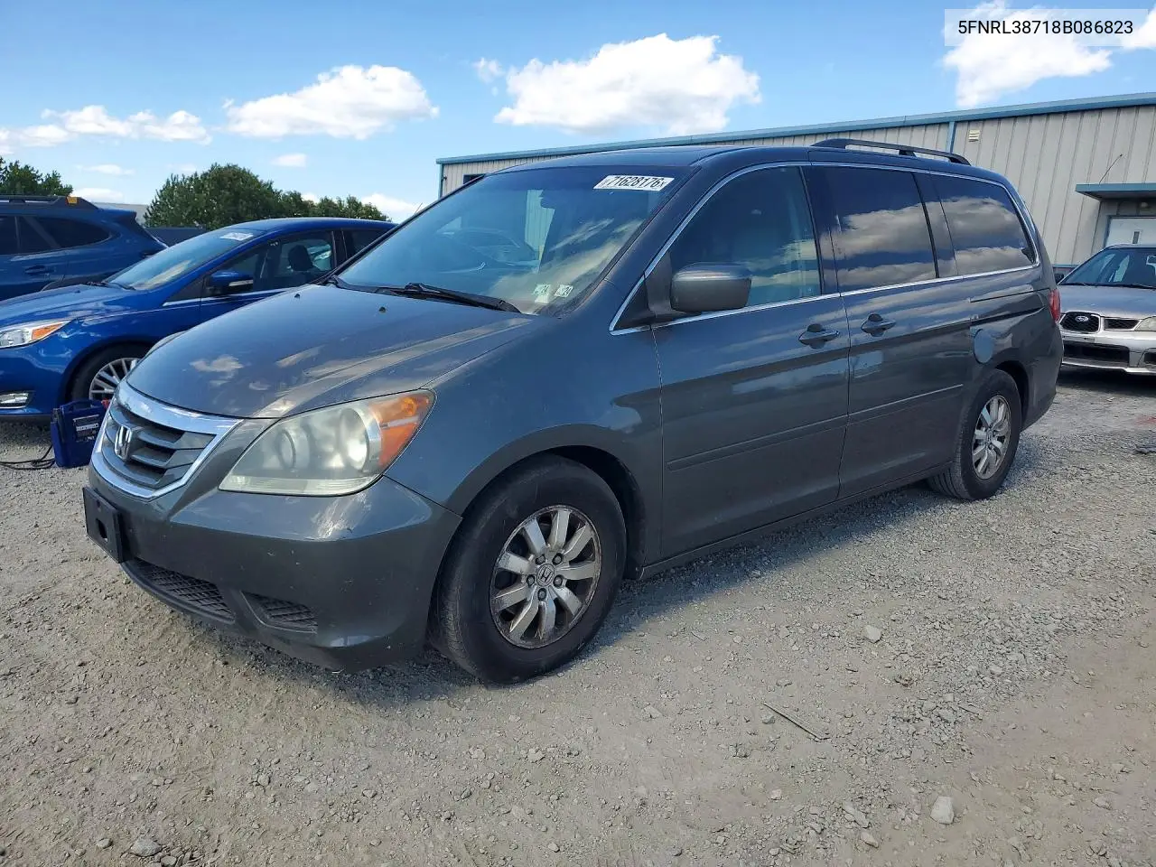 HONDA ODYSSEY 2008, VIN 5FNRL38718B086823