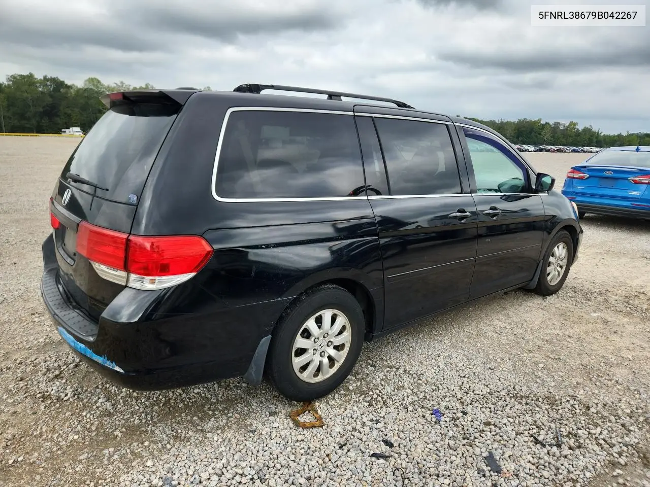 2009 HONDA ODYSSEY VIN 5FNRL38679B042267 — фото 3