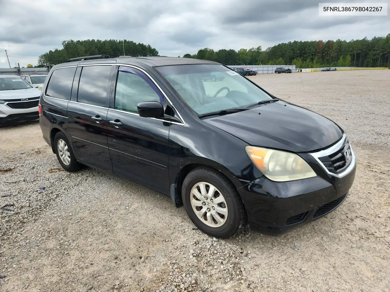 2009 HONDA ODYSSEY VIN 5FNRL38679B042267 — фото 4