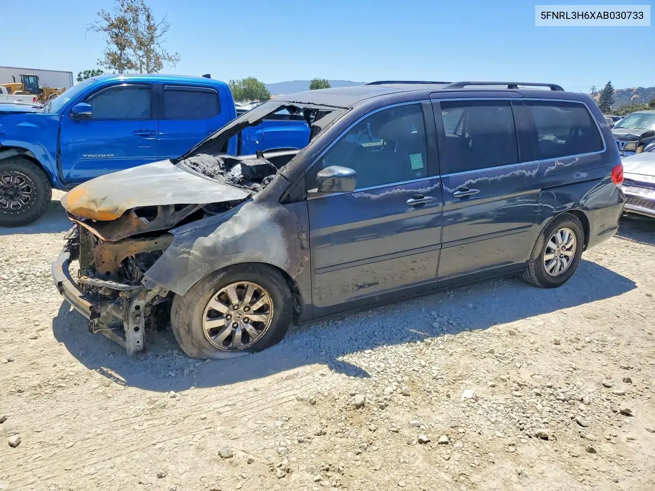 HONDA ODYSSEY 2010, VIN 5FNRL3H6XAB030733