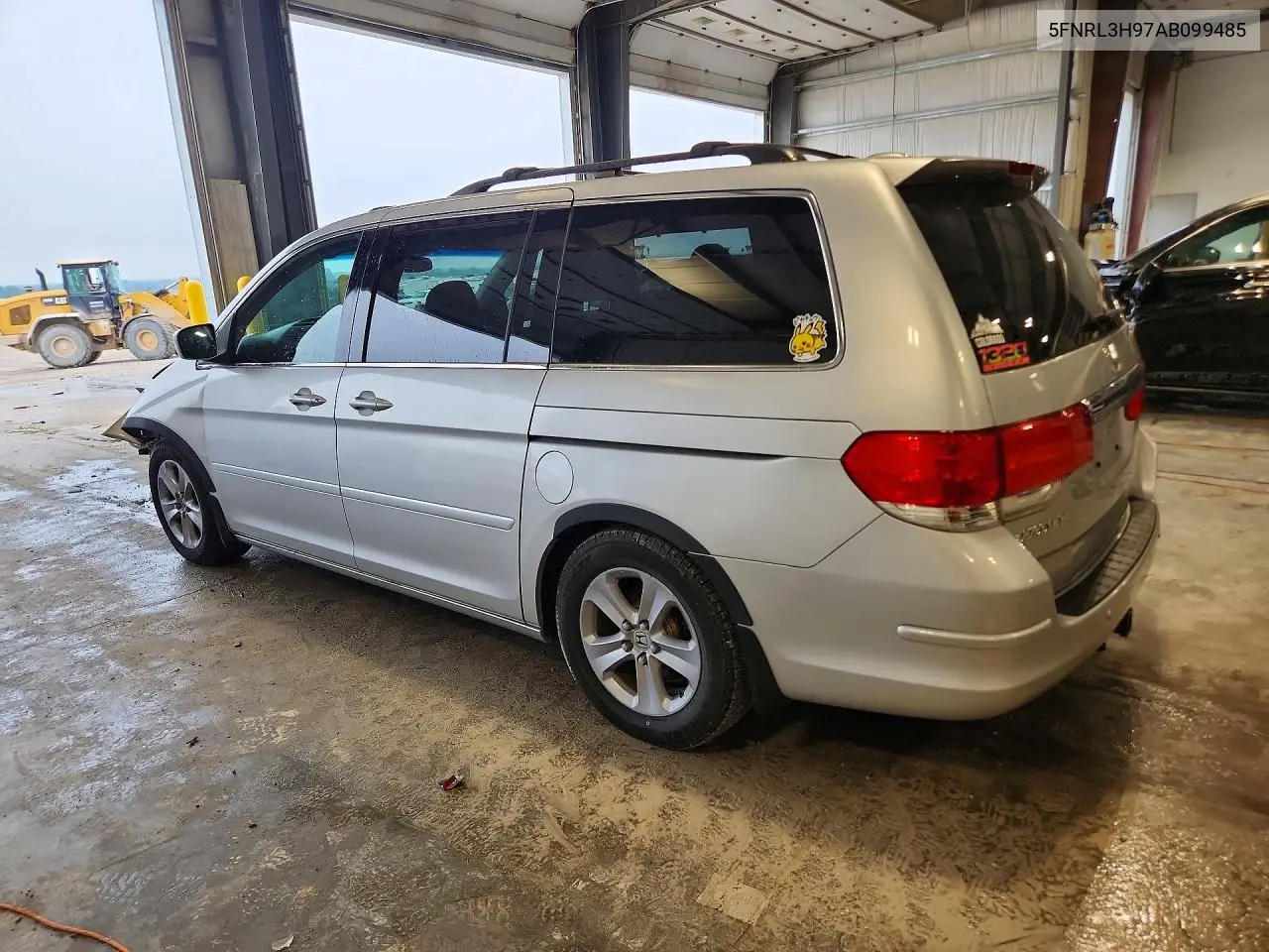2010 HONDA ODYSSEY VIN 5FNRL3H97AB099485 — фото 2