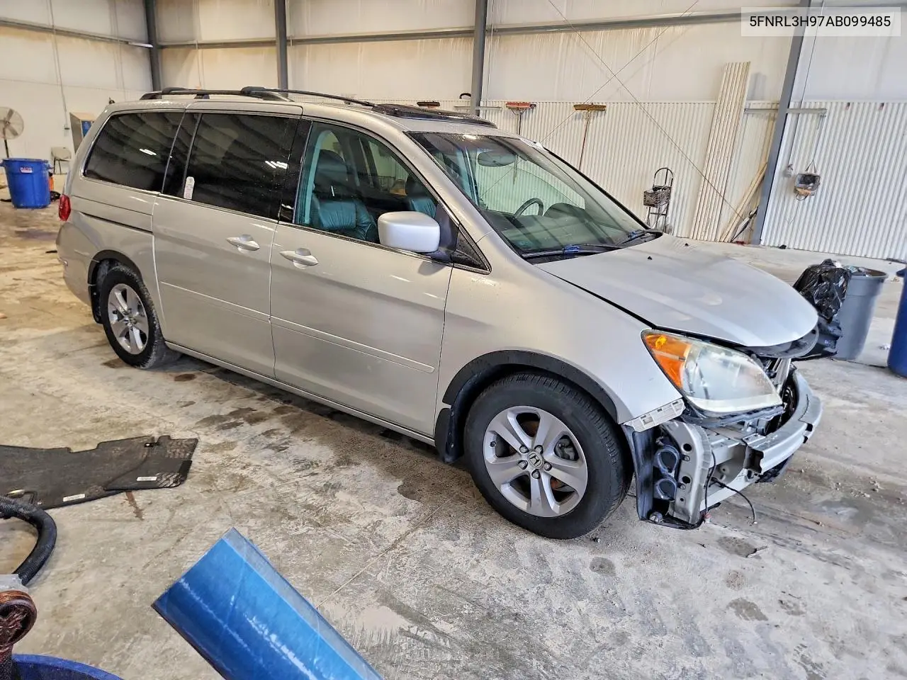 2010 HONDA ODYSSEY VIN 5FNRL3H97AB099485 — фото 4