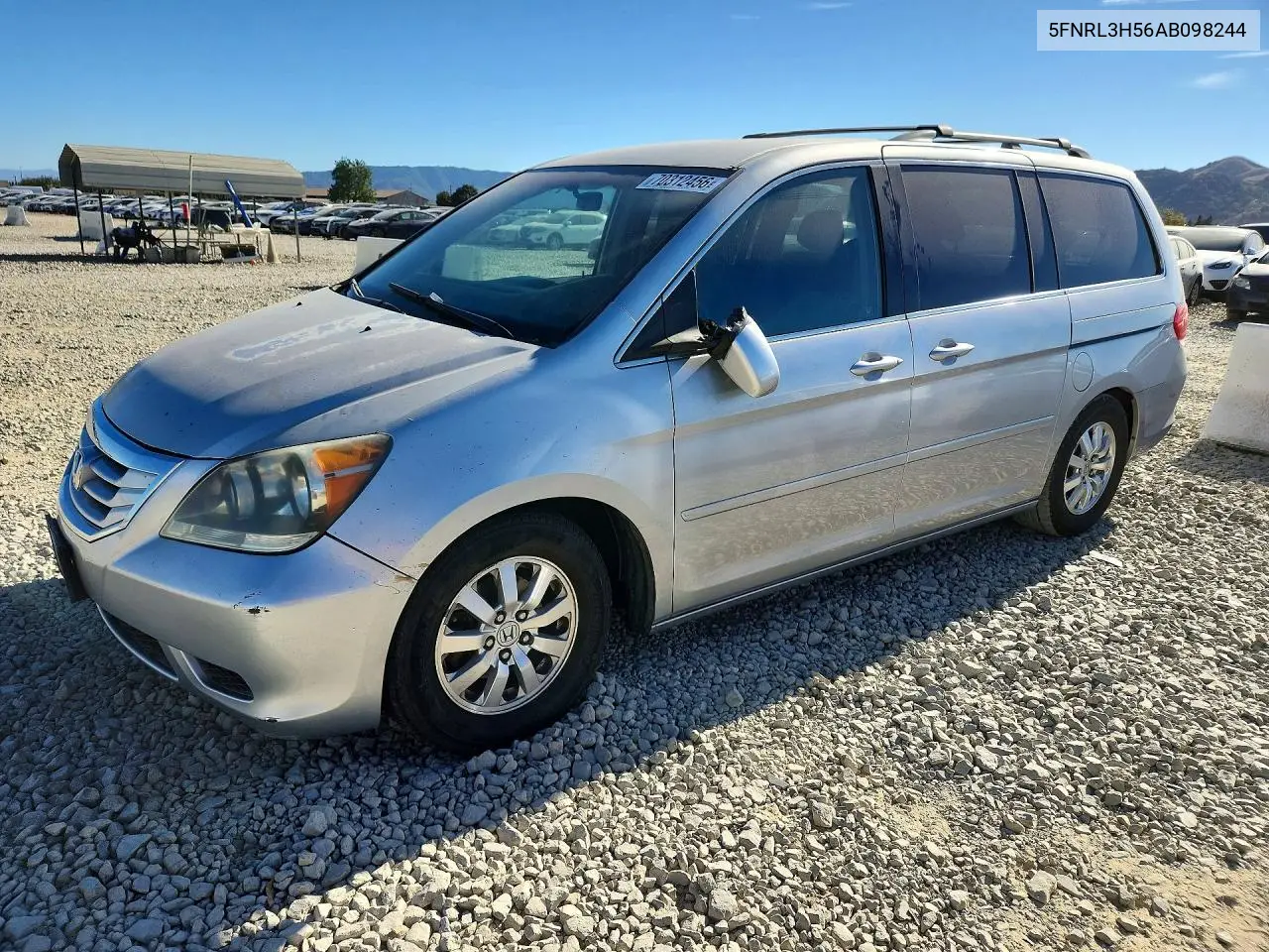 HONDA ODYSSEY 2010, VIN 5FNRL3H56AB098244