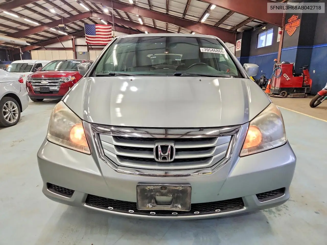 2010 HONDA ODYSSEY VIN 5FNRL3H68AB042718 — фото 5