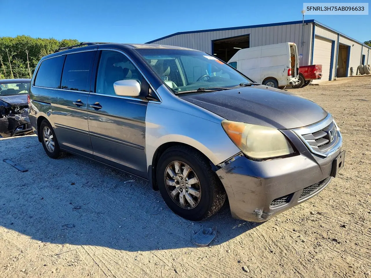 2010 HONDA ODYSSEY VIN 5FNRL3H75AB096633 — фото 4