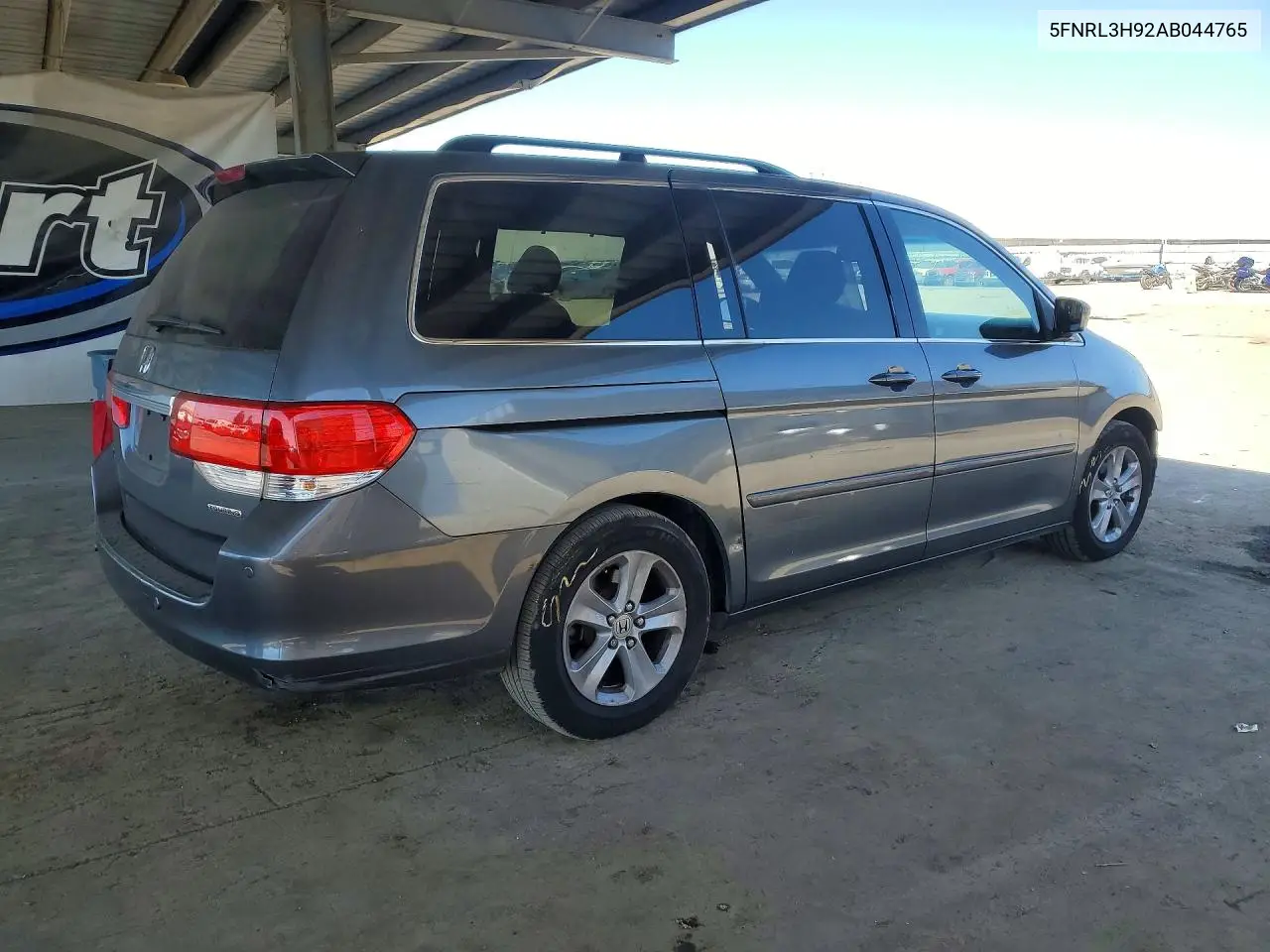 2010 HONDA ODYSSEY VIN 5FNRL3H92AB044765 — фото 3