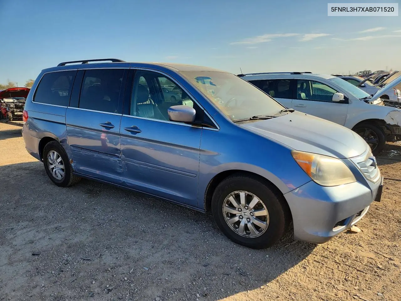 2010 HONDA ODYSSEY VIN 5FNRL3H7XAB071520 — фото 4