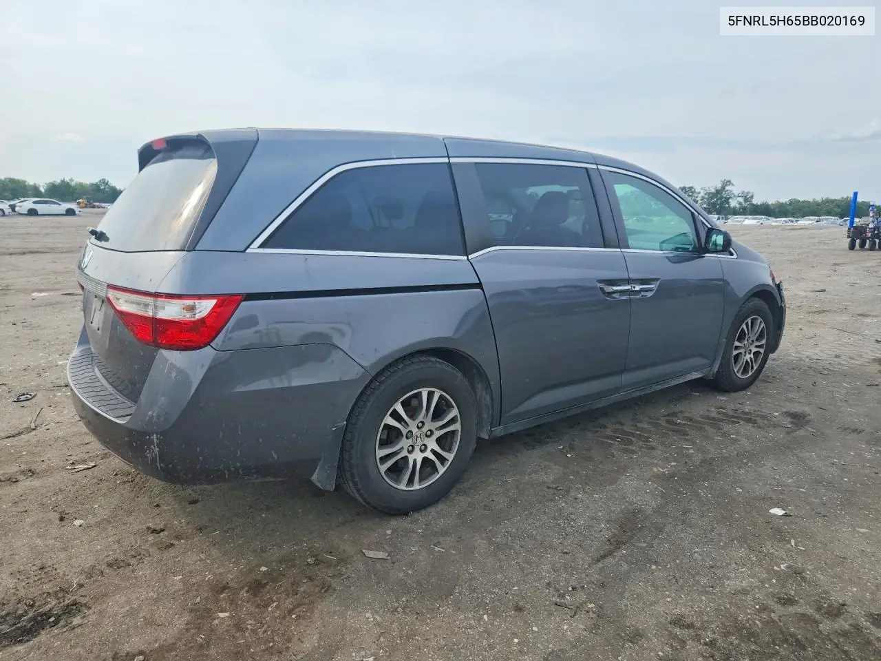 2011 HONDA ODYSSEY VIN 5FNRL5H65BB020169 — фото 3