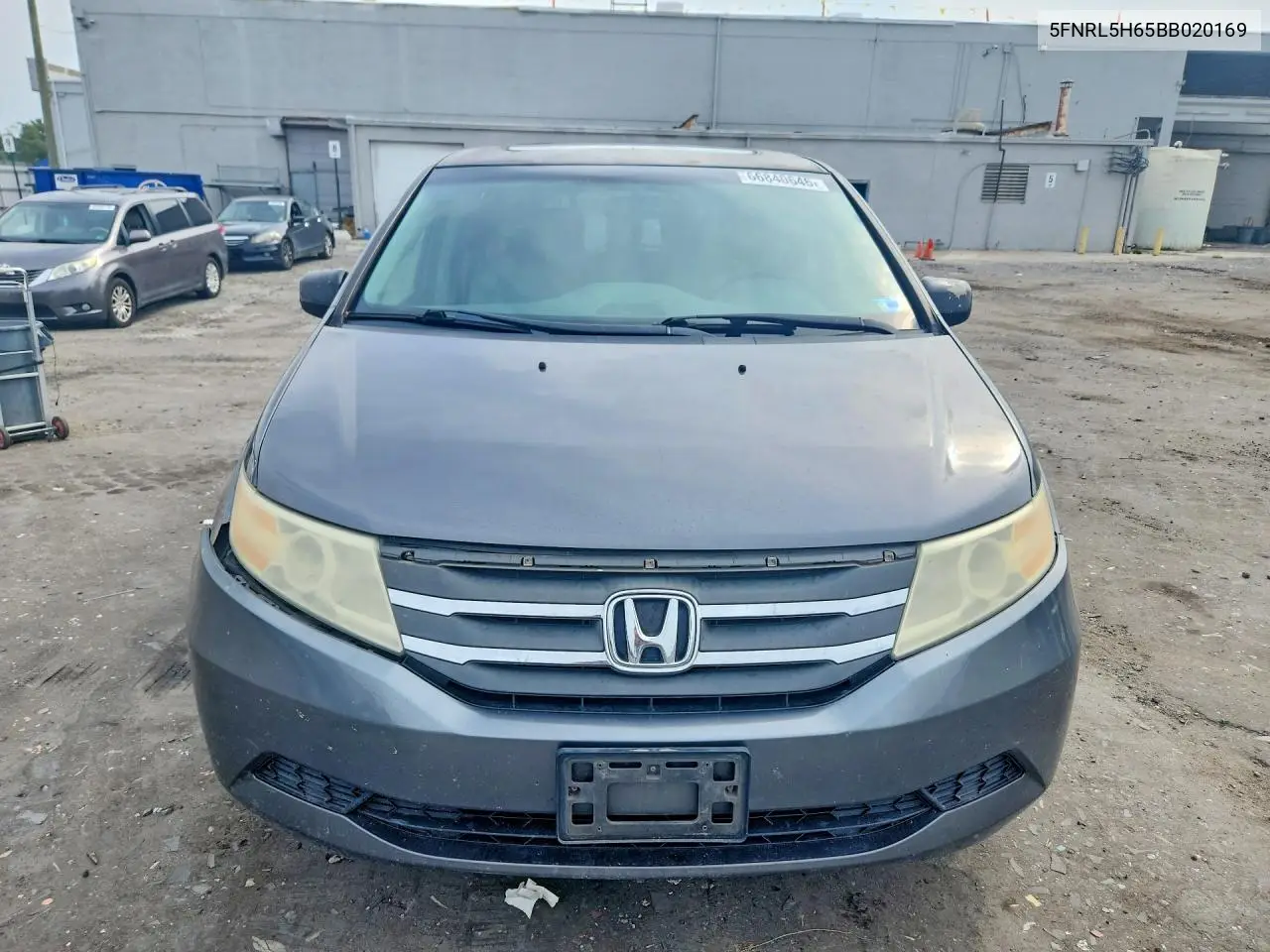 2011 HONDA ODYSSEY VIN 5FNRL5H65BB020169 — фото 5
