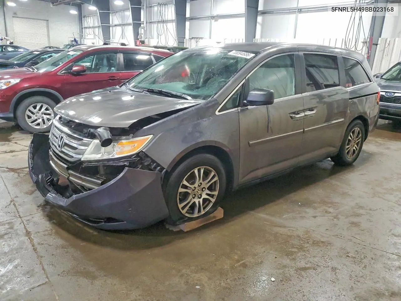 HONDA ODYSSEY 2011, VIN 5FNRL5H49BB023168