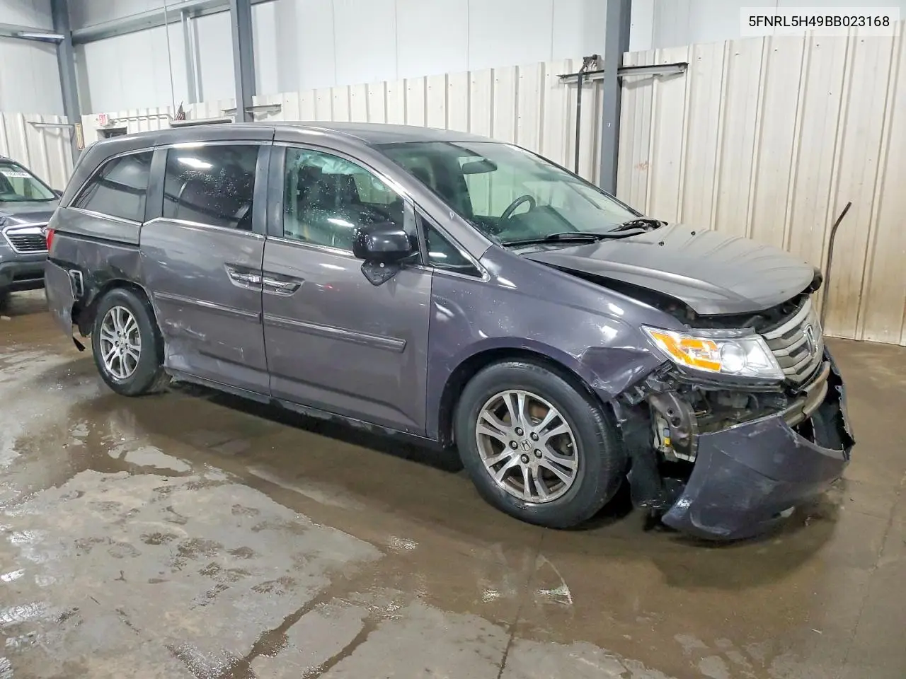 2011 HONDA ODYSSEY VIN 5FNRL5H49BB023168 — фото 4