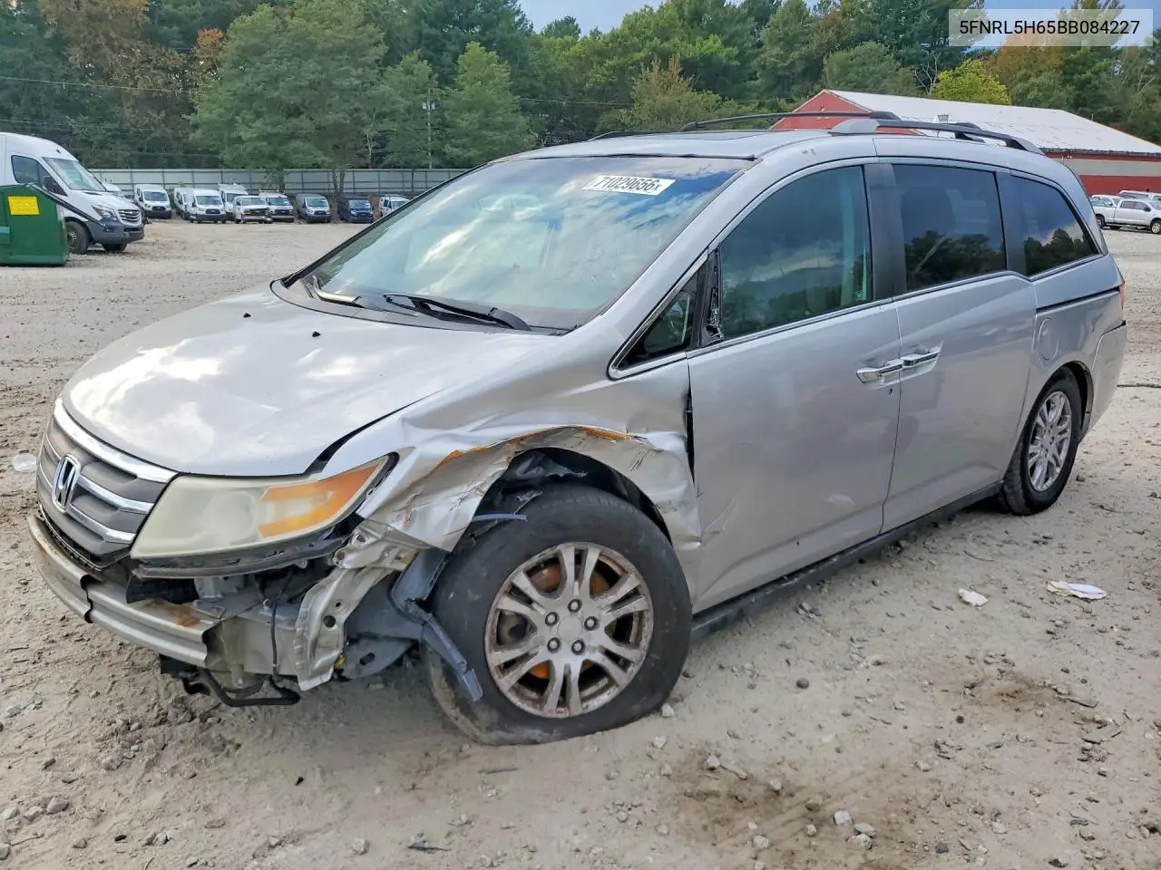 HONDA ODYSSEY 2011, VIN 5FNRL5H65BB084227