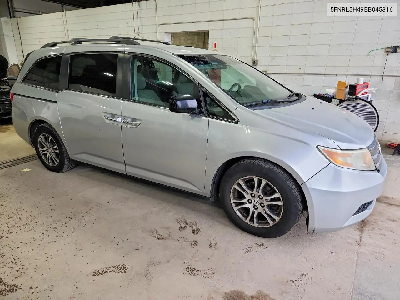 2011 HONDA ODYSSEY VIN 5FNRL5H49BB045316 — фото 4