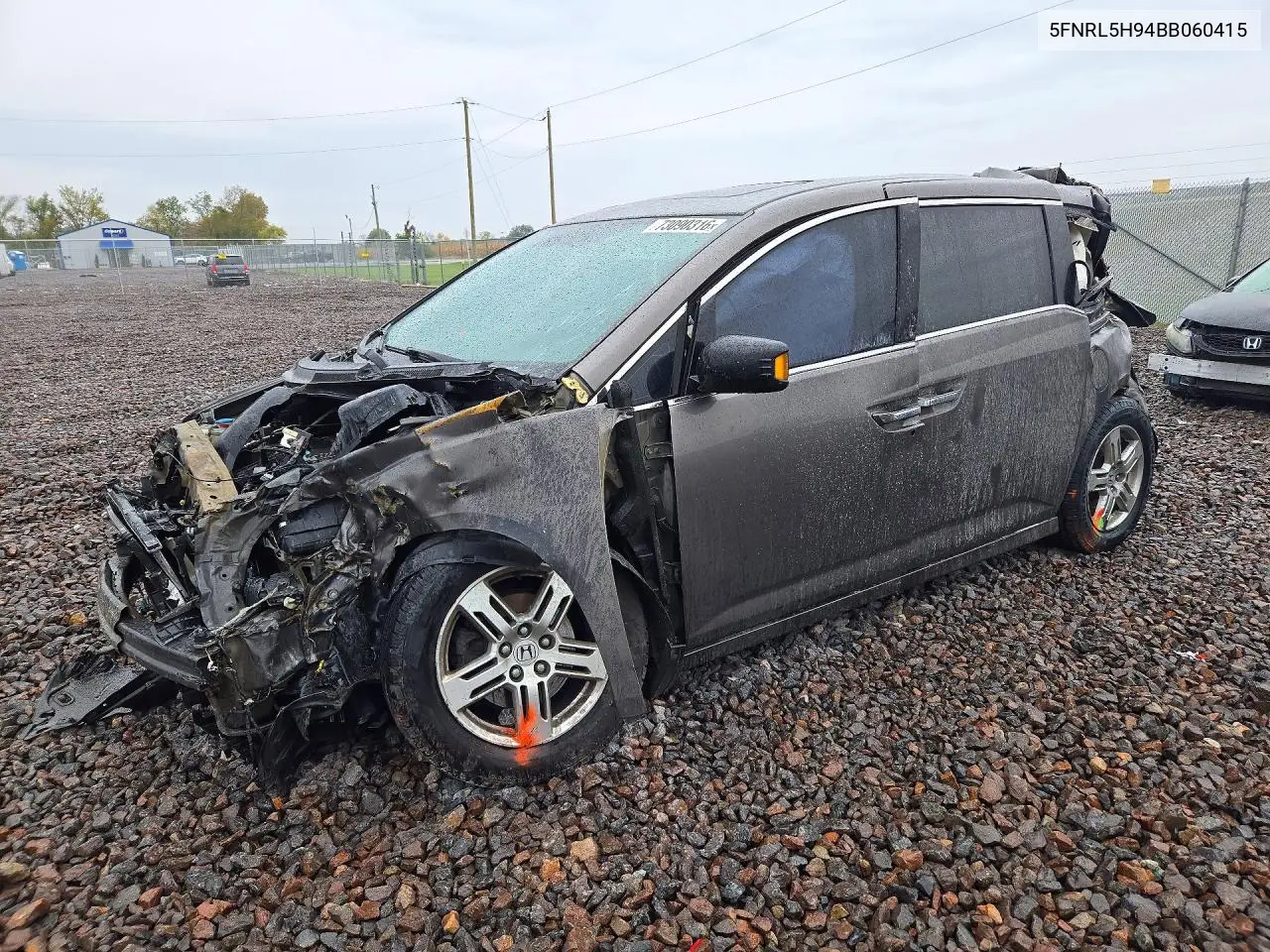 HONDA ODYSSEY 2011, VIN 5FNRL5H94BB060415