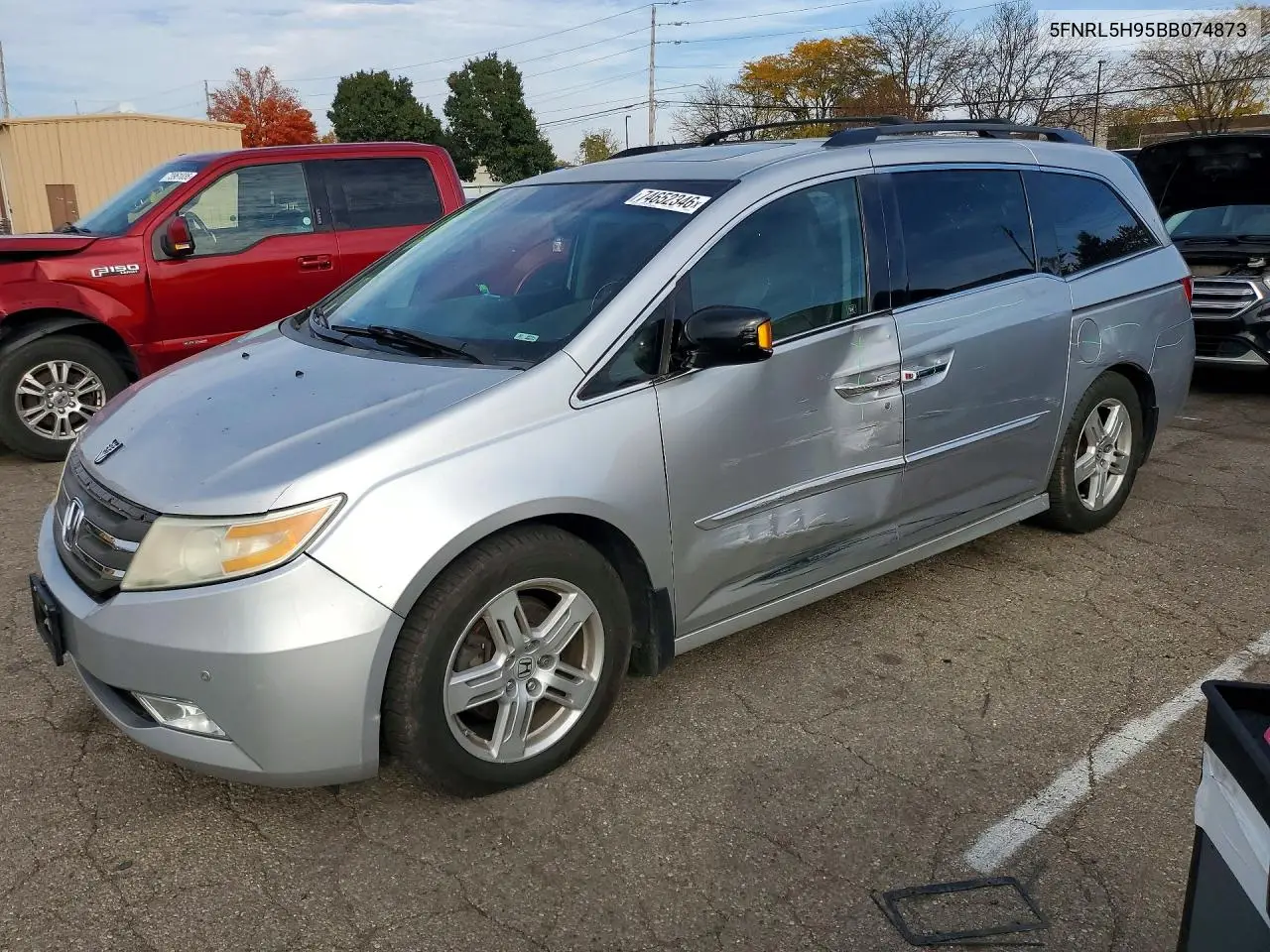 HONDA ODYSSEY 2011, VIN 5FNRL5H95BB074873