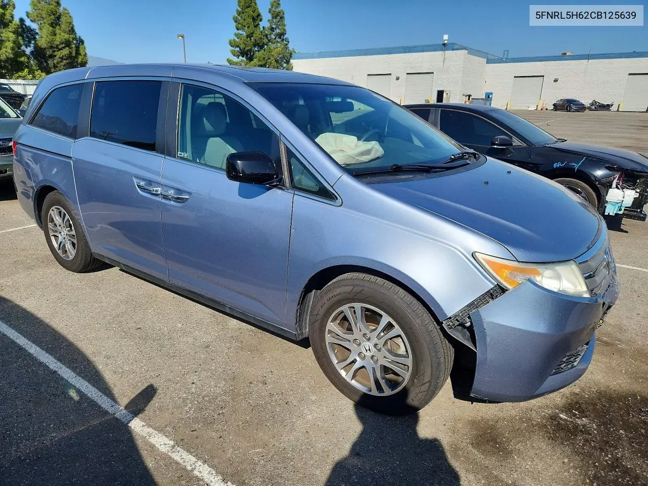 2012 HONDA ODYSSEY VIN 5FNRL5H62CB125639 — фото 4