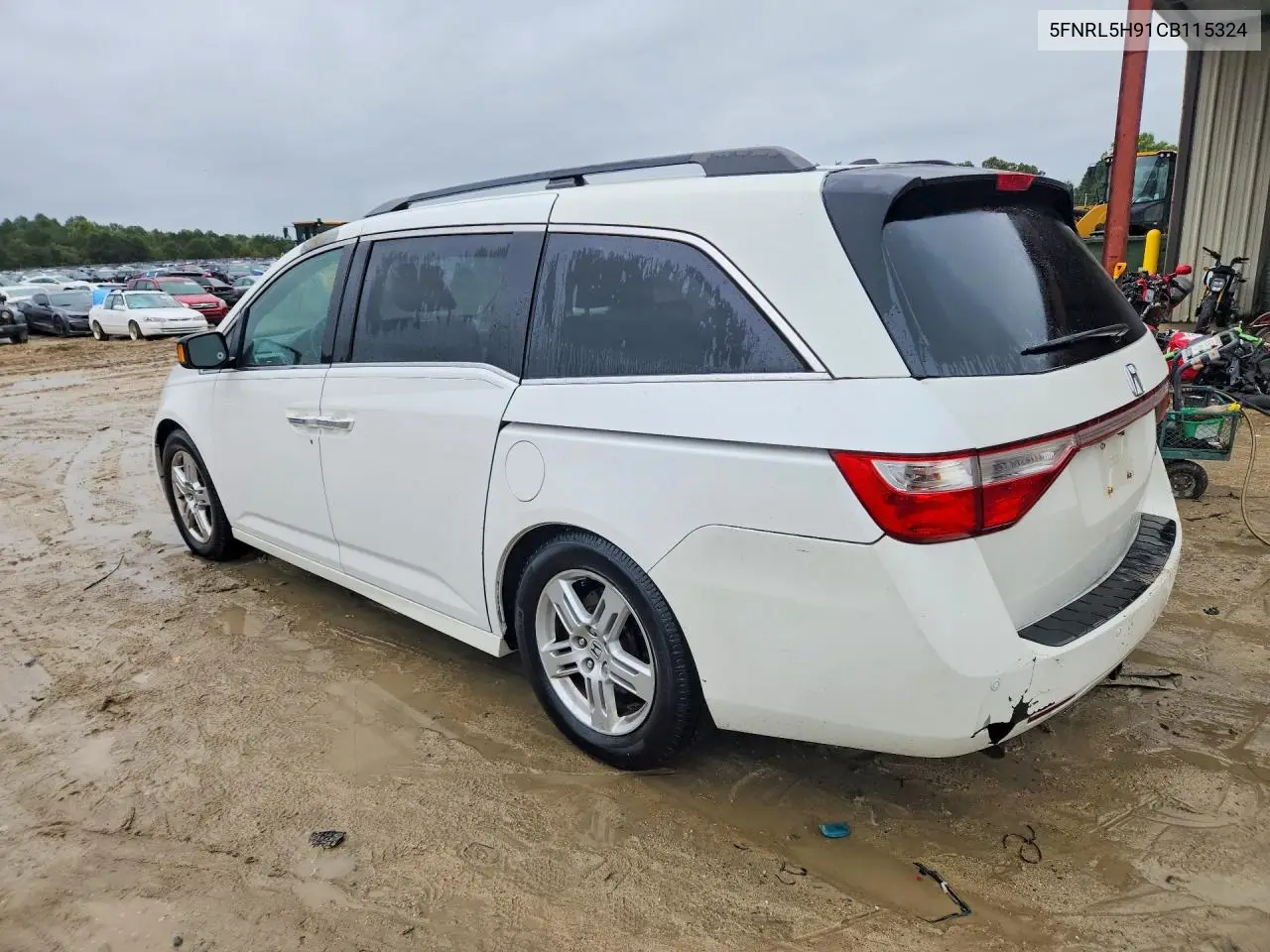 2012 HONDA ODYSSEY VIN 5FNRL5H91CB115324 — фото 2