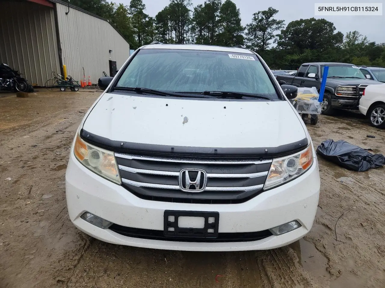 2012 HONDA ODYSSEY VIN 5FNRL5H91CB115324 — фото 5