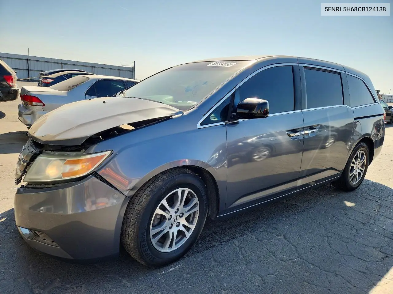 HONDA ODYSSEY 2012, VIN 5FNRL5H68CB124138
