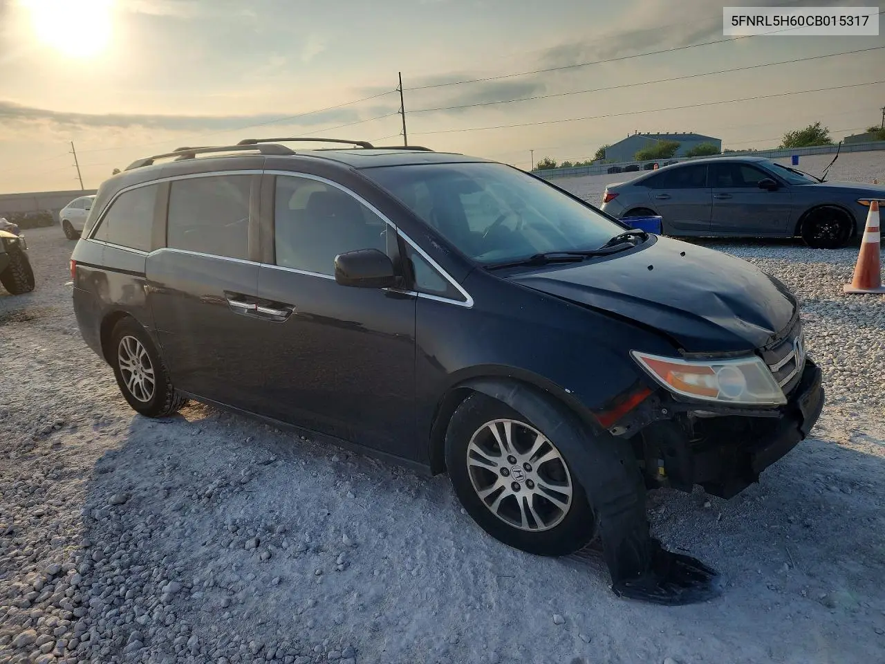 2012 HONDA ODYSSEY VIN 5FNRL5H60CB015317 — фото 4