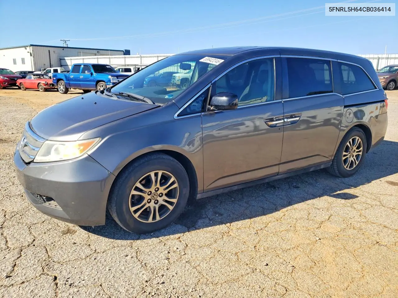 HONDA ODYSSEY 2012, VIN 5FNRL5H64CB036414
