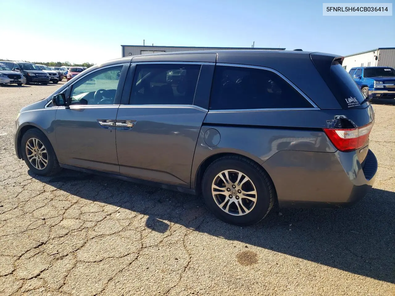 2012 HONDA ODYSSEY VIN 5FNRL5H64CB036414 — фото 2