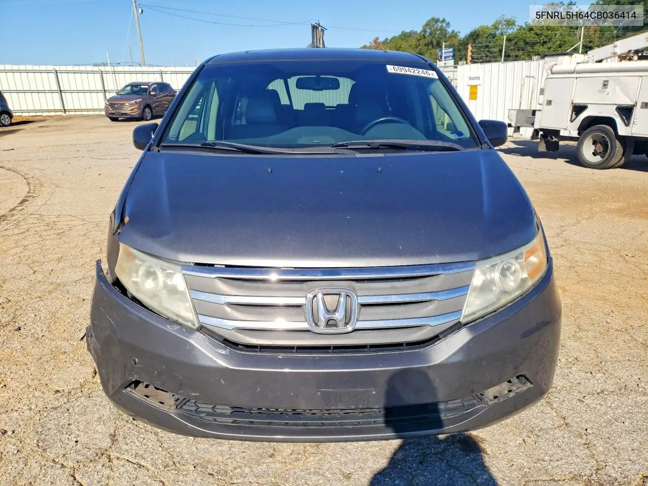 2012 HONDA ODYSSEY VIN 5FNRL5H64CB036414 — фото 5