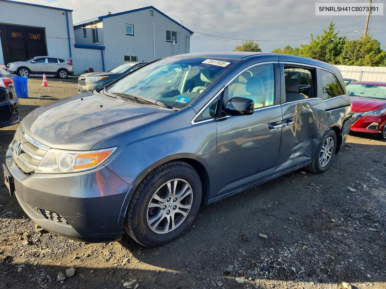 HONDA ODYSSEY 2012, VIN 5FNRL5H41CB073791