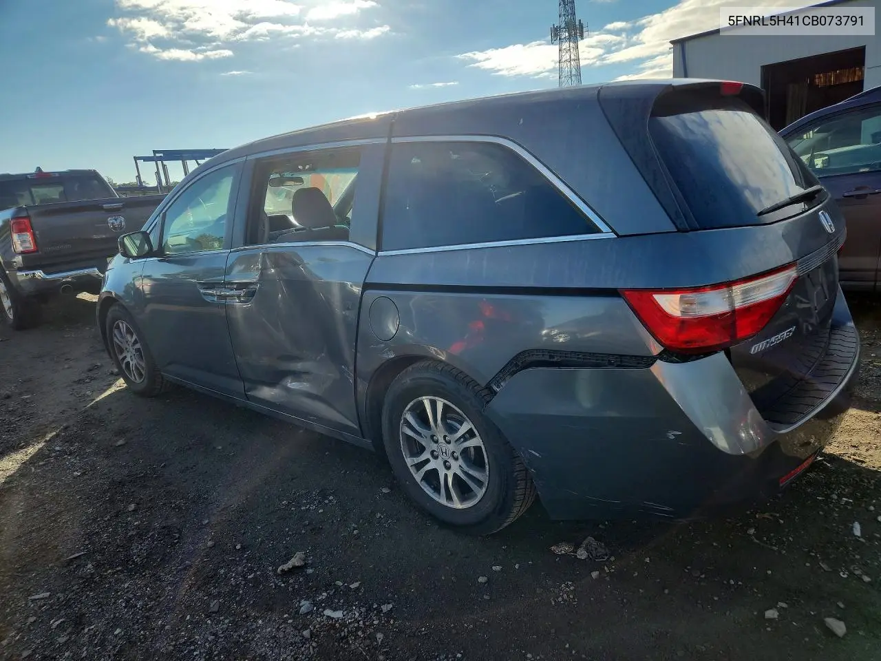 2012 HONDA ODYSSEY VIN 5FNRL5H41CB073791 — фото 2