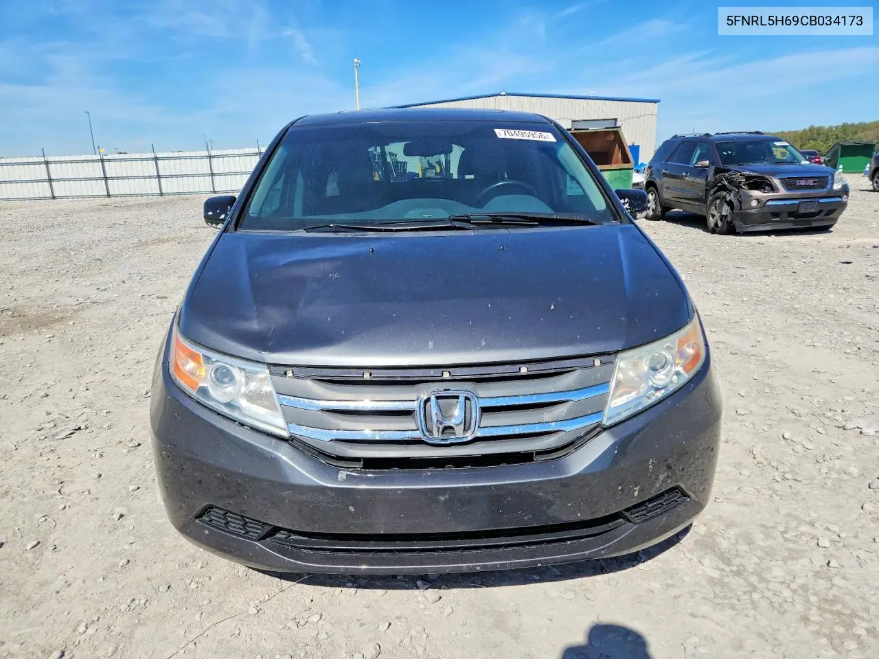 2012 HONDA ODYSSEY VIN 5FNRL5H69CB034173 — фото 5
