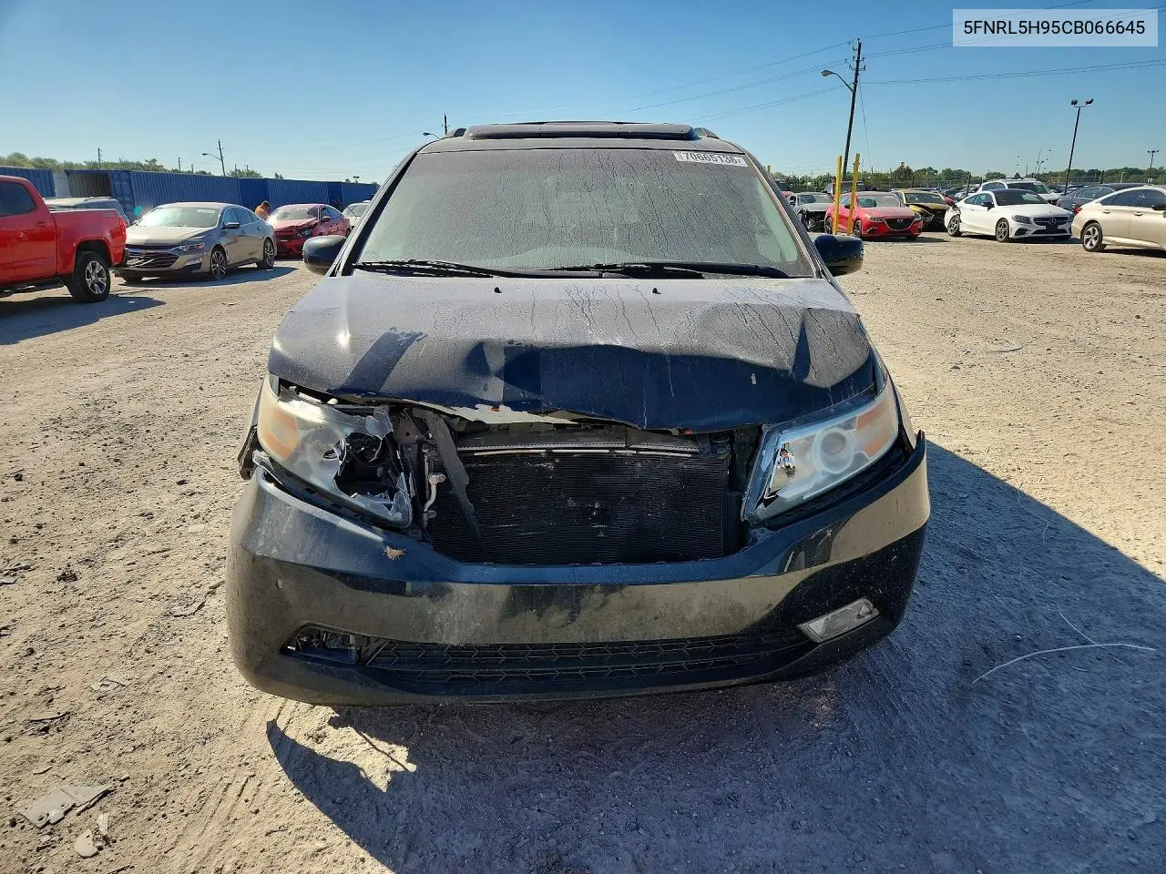 2012 HONDA ODYSSEY VIN 5FNRL5H95CB066645 — фото 5