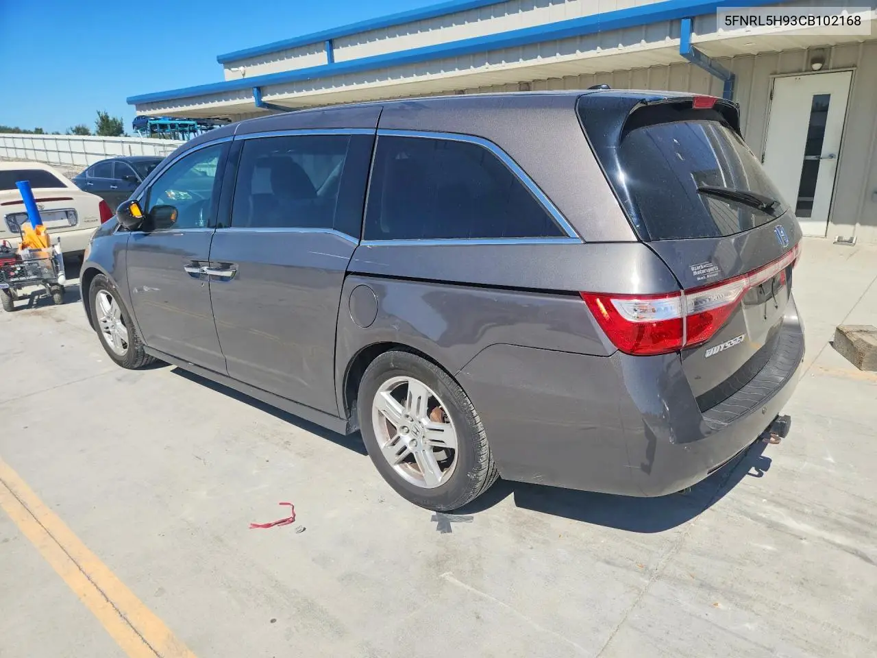 2012 HONDA ODYSSEY VIN 5FNRL5H93CB102168 — фото 2