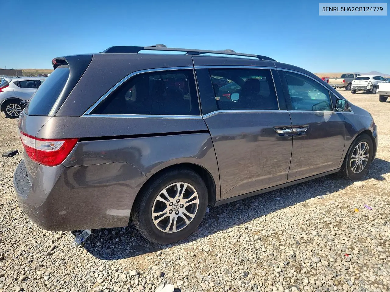 2012 HONDA ODYSSEY VIN 5FNRL5H62CB124779 — фото 3