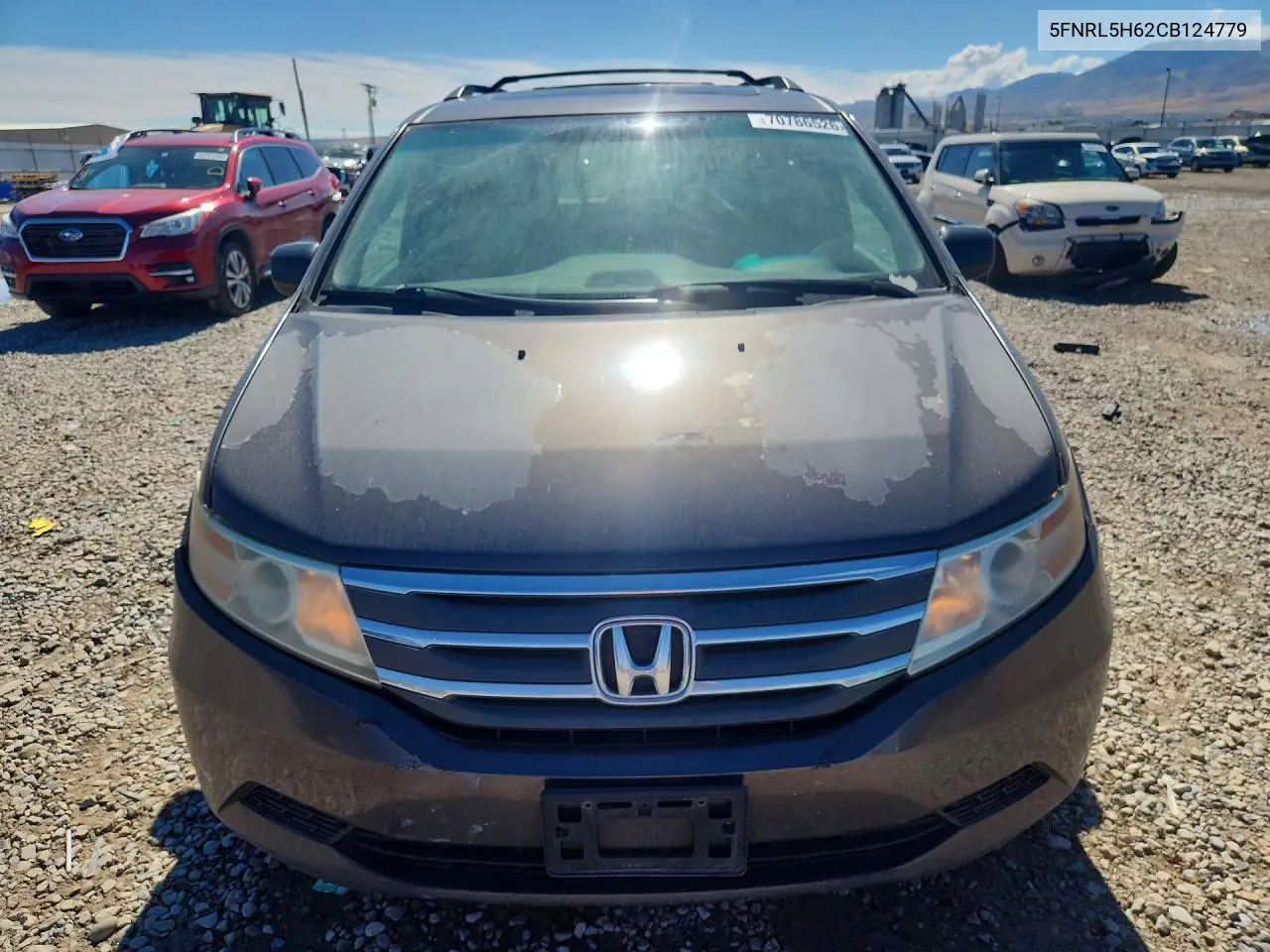 2012 HONDA ODYSSEY VIN 5FNRL5H62CB124779 — фото 5