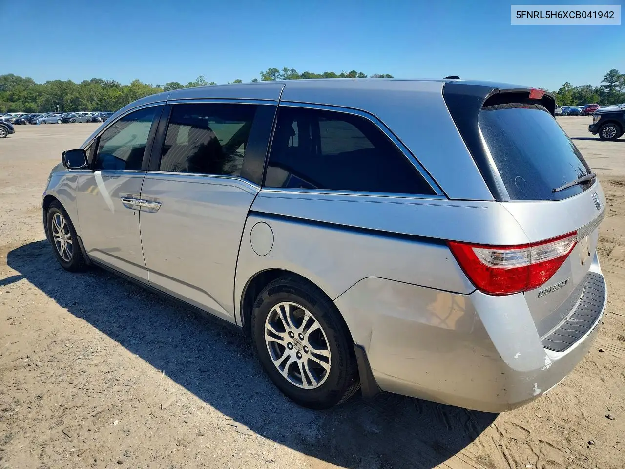 2012 HONDA ODYSSEY VIN 5FNRL5H6XCB041942 — фото 2