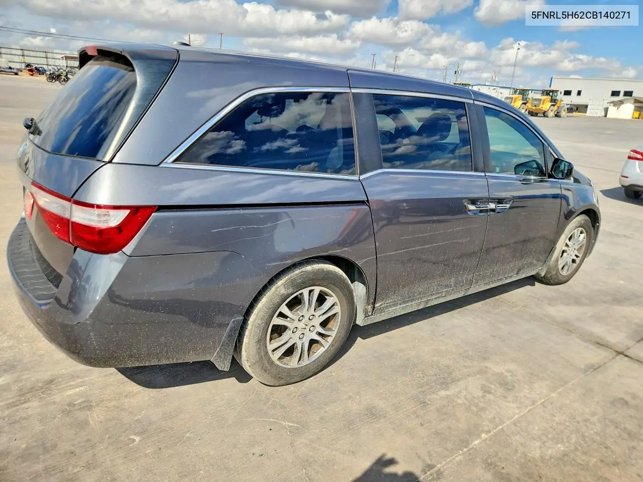 2012 HONDA ODYSSEY VIN 5FNRL5H62CB140271 — фото 3