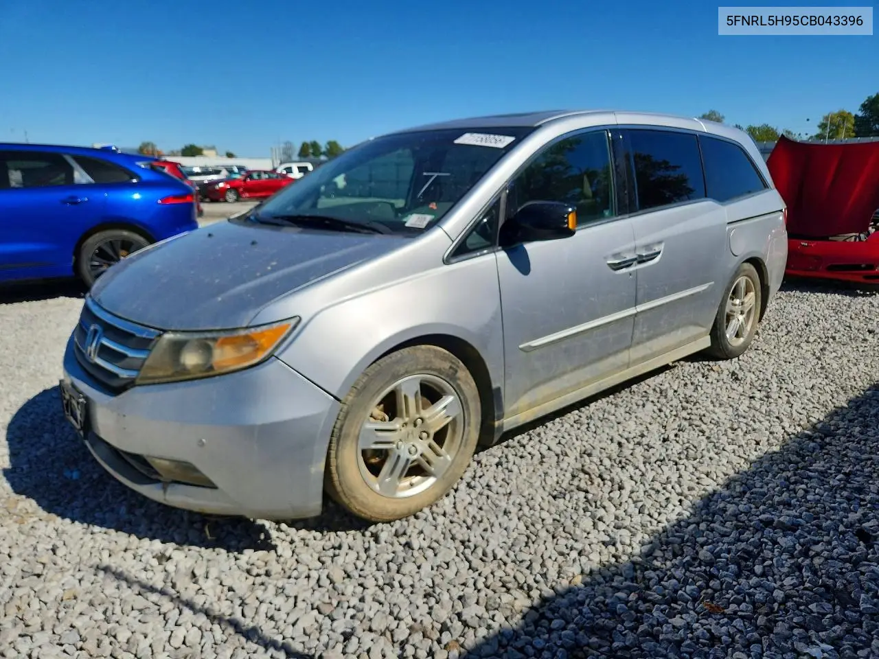 HONDA ODYSSEY 2012, VIN 5FNRL5H95CB043396