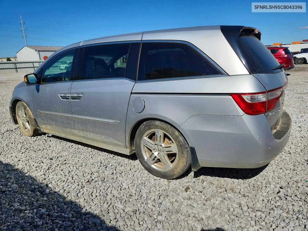 2012 HONDA ODYSSEY VIN 5FNRL5H95CB043396 — фото 2