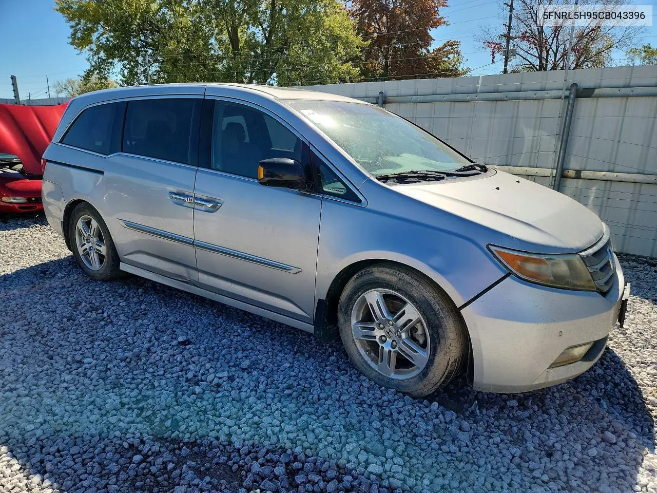2012 HONDA ODYSSEY VIN 5FNRL5H95CB043396 — фото 4