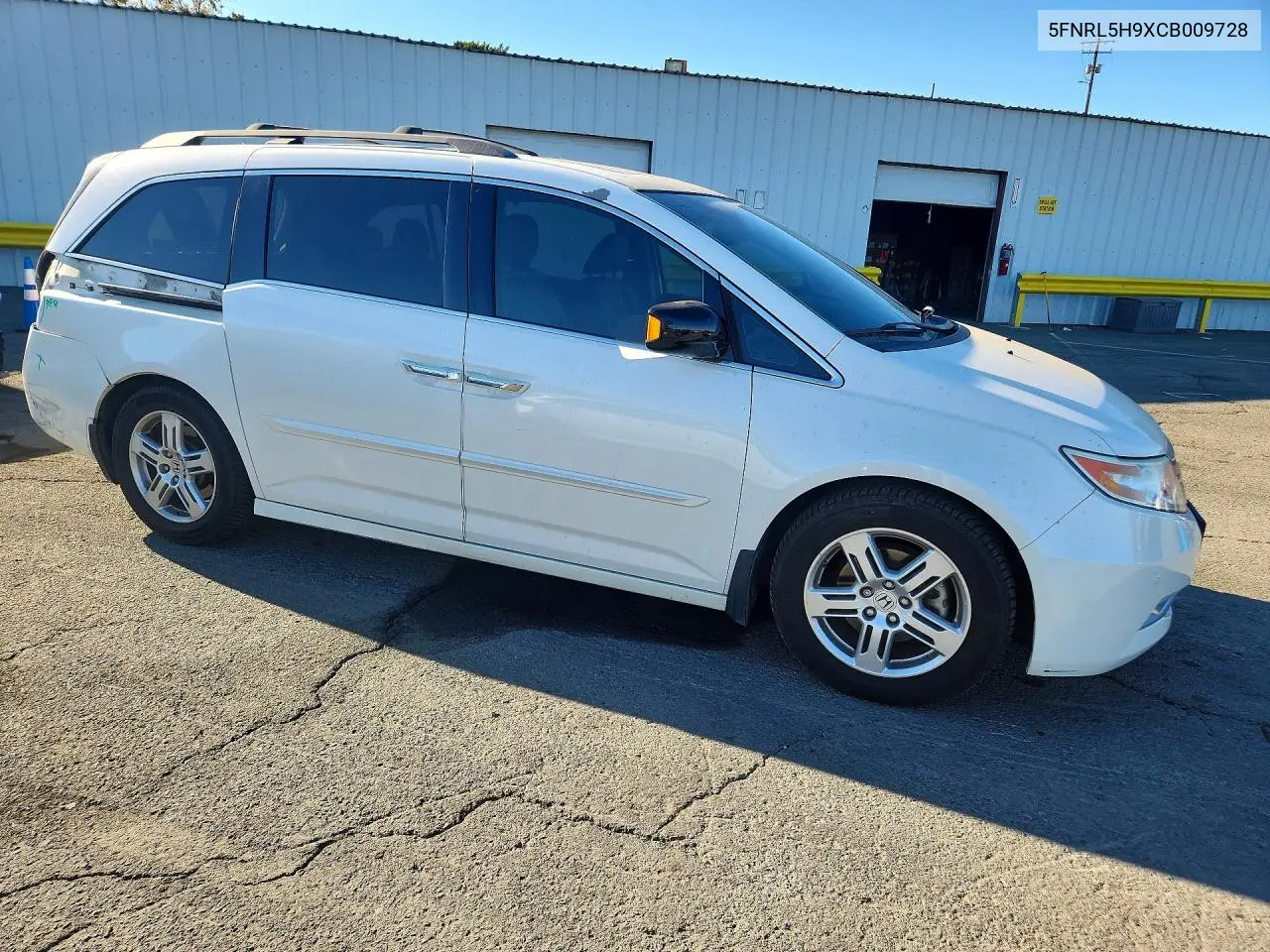 2012 HONDA ODYSSEY VIN 5FNRL5H9XCB009728 — фото 4